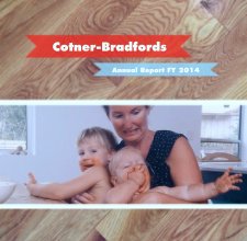 The Cotner-Bradfords Annual Report 2014 book cover