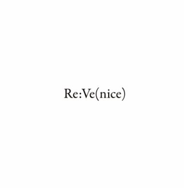 Re:Ve(nice) book cover