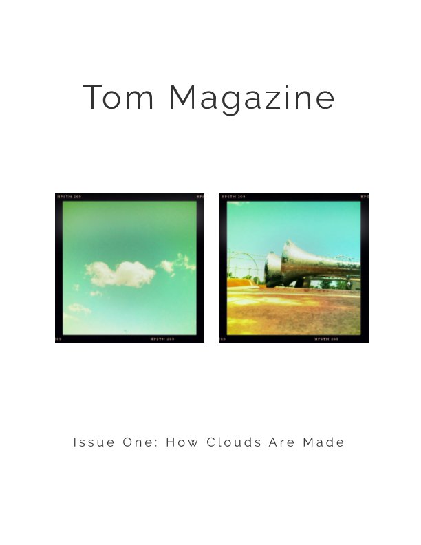 Tom Magazine nach Thomas Joseph Lunt anzeigen