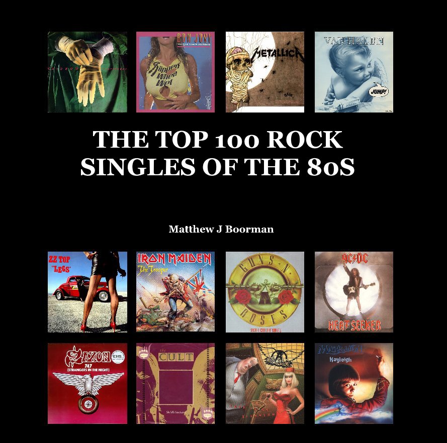 Ver THE TOP 100 ROCK SINGLES OF THE 80S por Matthew J Boorman