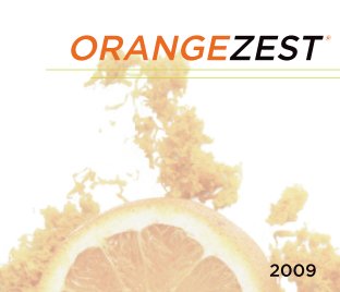OrangeZest 2009 (Hardcover) book cover