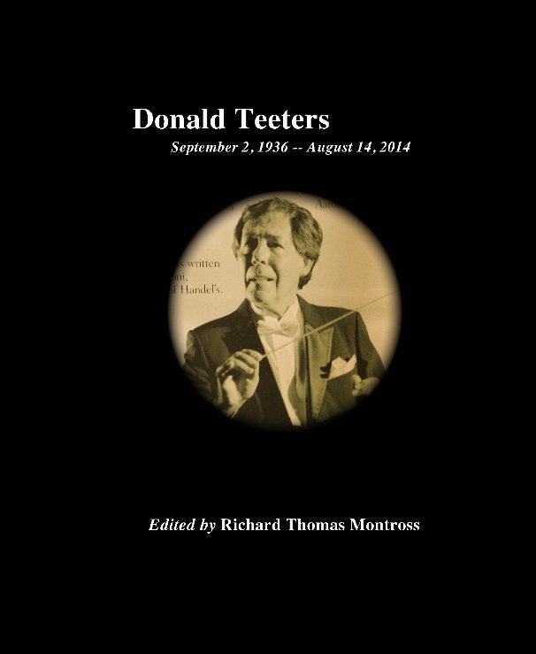 View Donald Teeters  (1936 - 2014) by Richard Thomas Montross