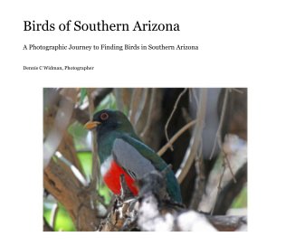 Birds of Southern Arizona book cover