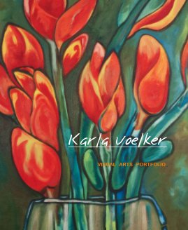 Visual Arts Portfolio book cover