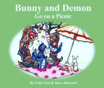 Bunny and Demon Go on a Picnic (13"x11") book cover