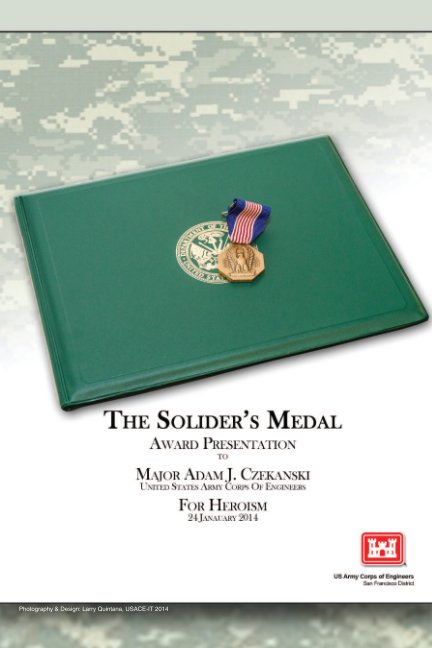 Soliders Medal - Maj Adam J. Czekanski - 2014 nach Larry Quintana anzeigen