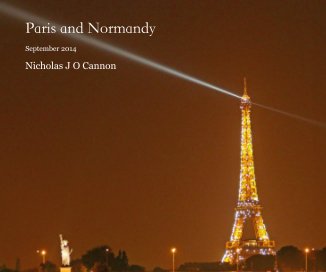 Paris and Normandy book cover