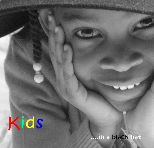 View Kids ....in a black hat by Ozoz Sokoh