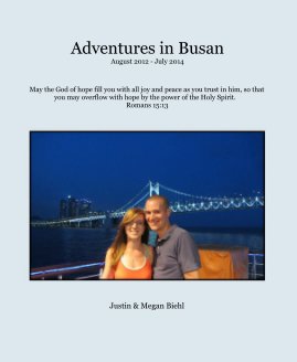 Adventures in Busan August 2012 - July 2014 book cover