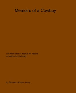 Memoirs of a Cowboy book cover