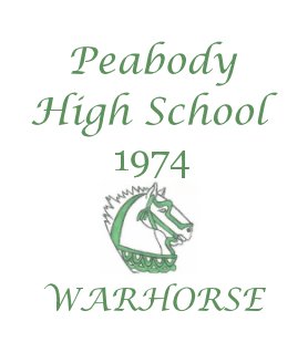 Peabody High School 1974 book cover