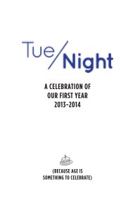 The Best of TueNight's First Year 2013-2014 book cover