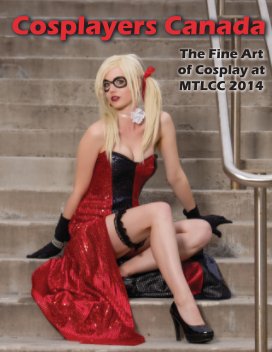 Cosplayers at Montreal Comic Con 2014 book cover