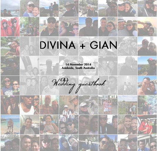 View DIVINA + GIAN by Wedding guestbook