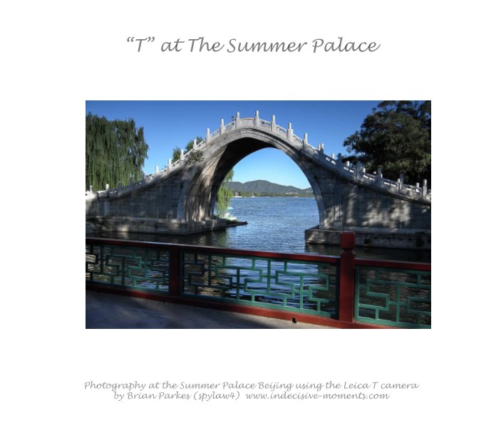Ver "T" at the Summer Palace por Brian Parkes
