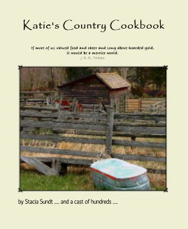 Katie's Country Cookbook book cover