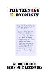 The teenage economists' book cover