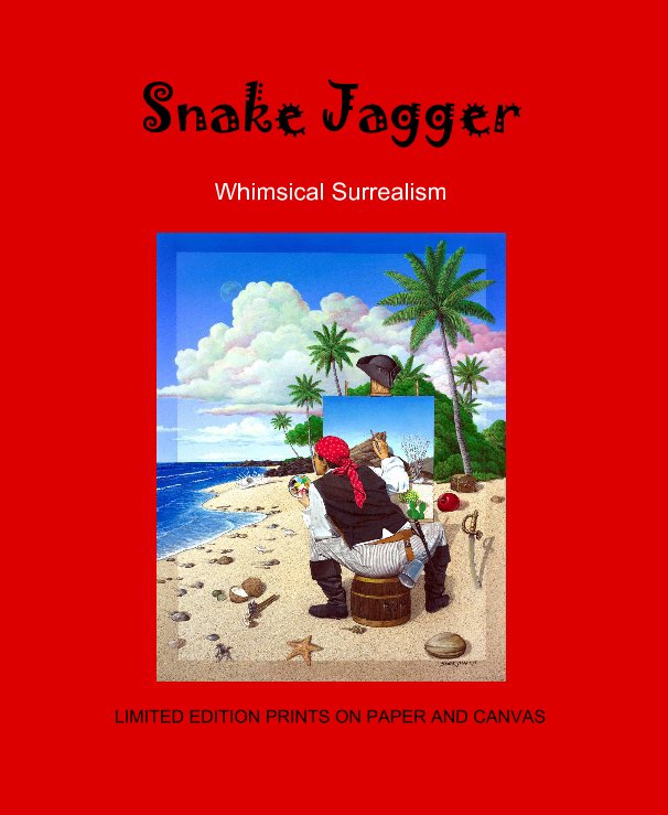 View Snake Jagger by LIMITED EDITION PRINTS ON PAPER AND CANVAS