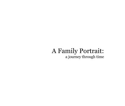 A Family Portrait book cover