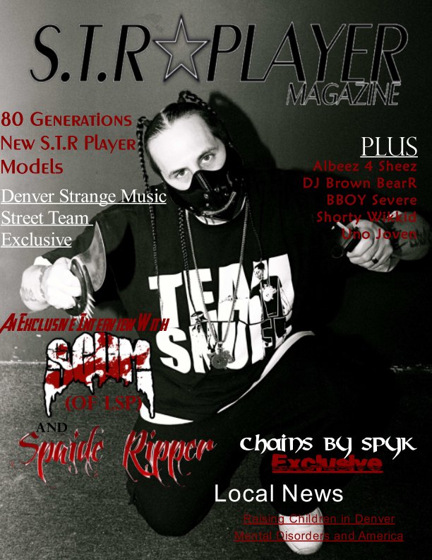 View S.T.R Player Magazine by Cross Rivera