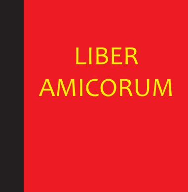 LIBER AMICORUM book cover
