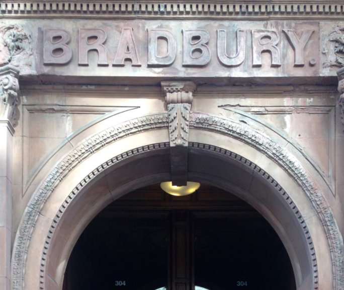 View bradbury book by Sandy Bleifer