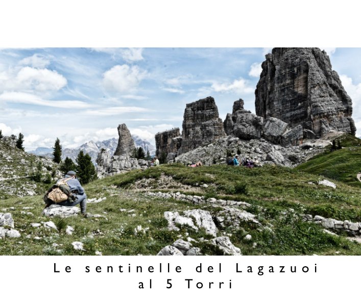 View Le Sentinelle del lagazuoi al 5 torri by Luca Ballotta