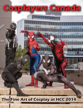 Cosplayers at Hamilton Comic Con 2014 book cover