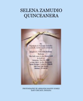SELENA ZAMUDIO QUINCEANERA book cover