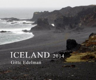 ICELAND 2014 Gitte Edelman book cover
