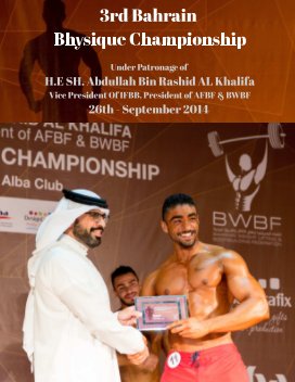 3rd BAHRAIN PHYSIQUE CHAMPIONSHIP book cover