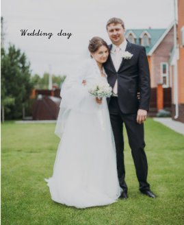 Wedding day book cover