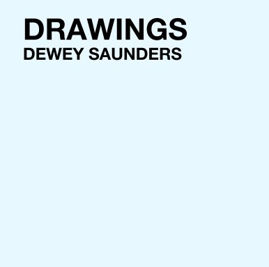 DRAWINGS 
DEWEY SAUNDERS book cover