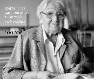 Marie, 100 ans... book cover