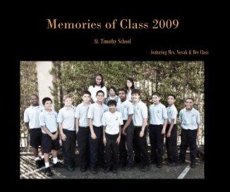 Memories of Class 2009 book cover