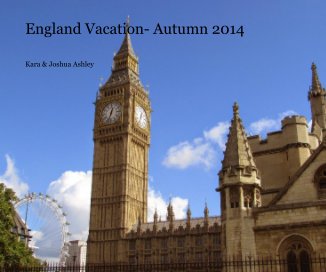 England Vacation- Autumn 2014 book cover