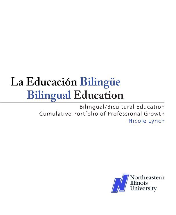View Billingual and Bicultural Education by Nicole Lynch