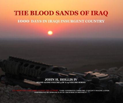 THE BLOOD SANDS OF IRAQ book cover