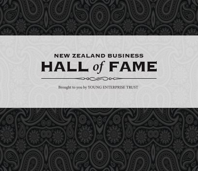 NZ Business Hall of Fame 2014 book cover