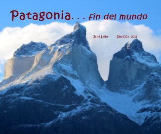 Patagonia. . . fin del mundo book cover