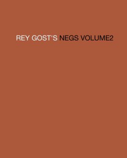 REY GOST'S NEGS VOLUME2 book cover