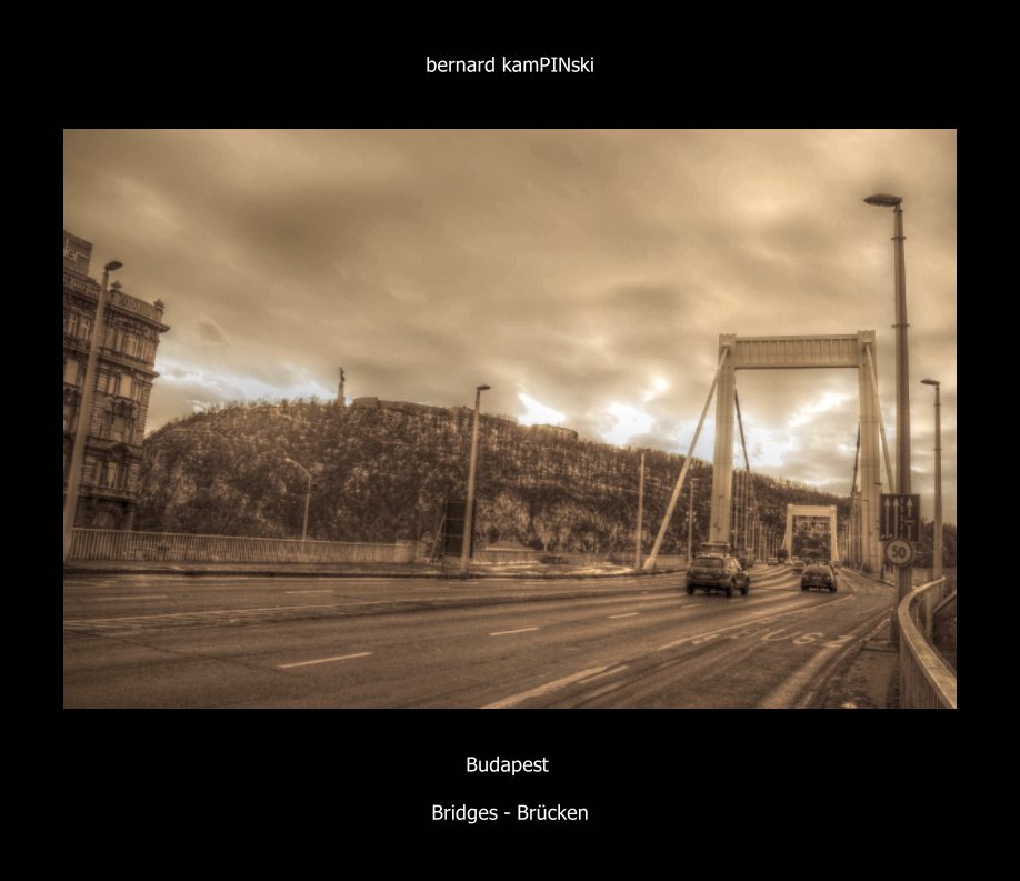 Ver Budapest - Bridges Budapest - Brücken por bernard kampinski