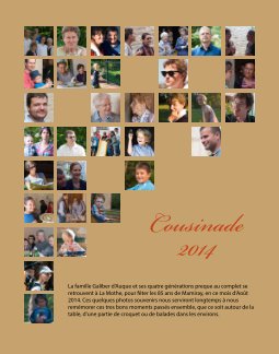 Cousinade 2014 book cover