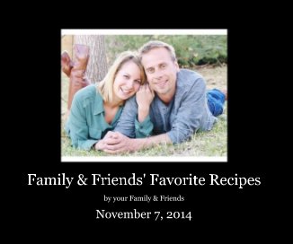 Family & Friends' Favorite Recipes book cover