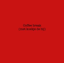 Coffee break book cover