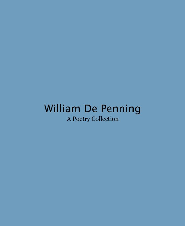 View William De Penning by Aruna Khanzada