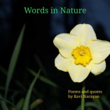 Words in Nature book cover