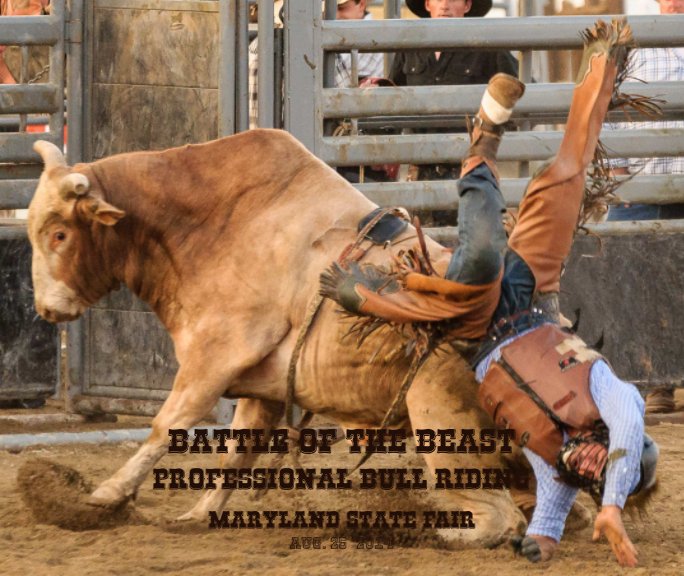 Visualizza Bull Riding @ MD State Fair di Eli Greengart