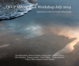 QCCP Mount Cook Workshop July 2014 book cover