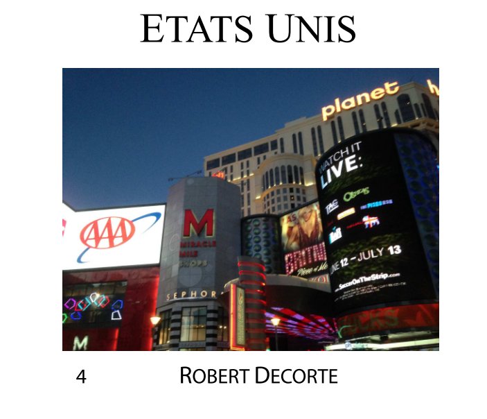 View ETATS UNIS by ROBERT DECORTE